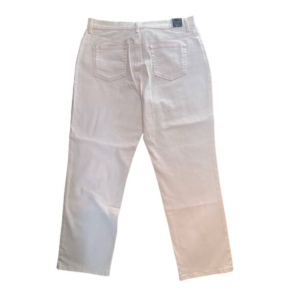 Gloria Vanderbilt Amanda Jeans pink 16 short - Picture 1 of 4